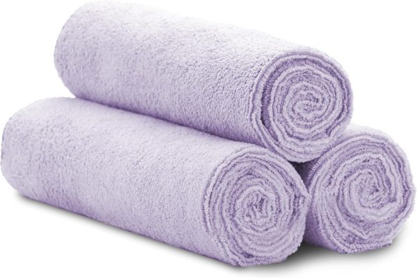 Microfiber Gym Towels, Yoga Towel for Home and Gym Bag, 16 Inch x 27 Inch, 3 Pack